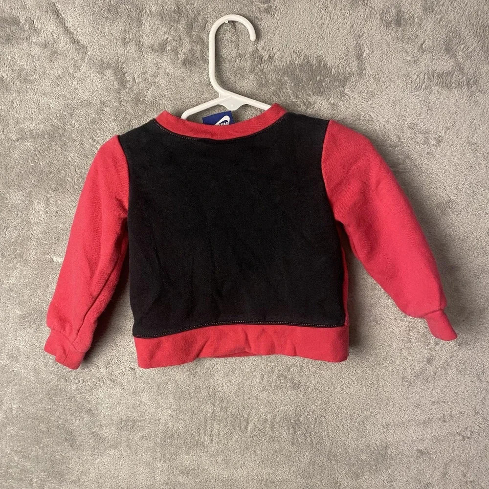 Nike Baby 12M Long Sleeve Red Shirt Sportswear